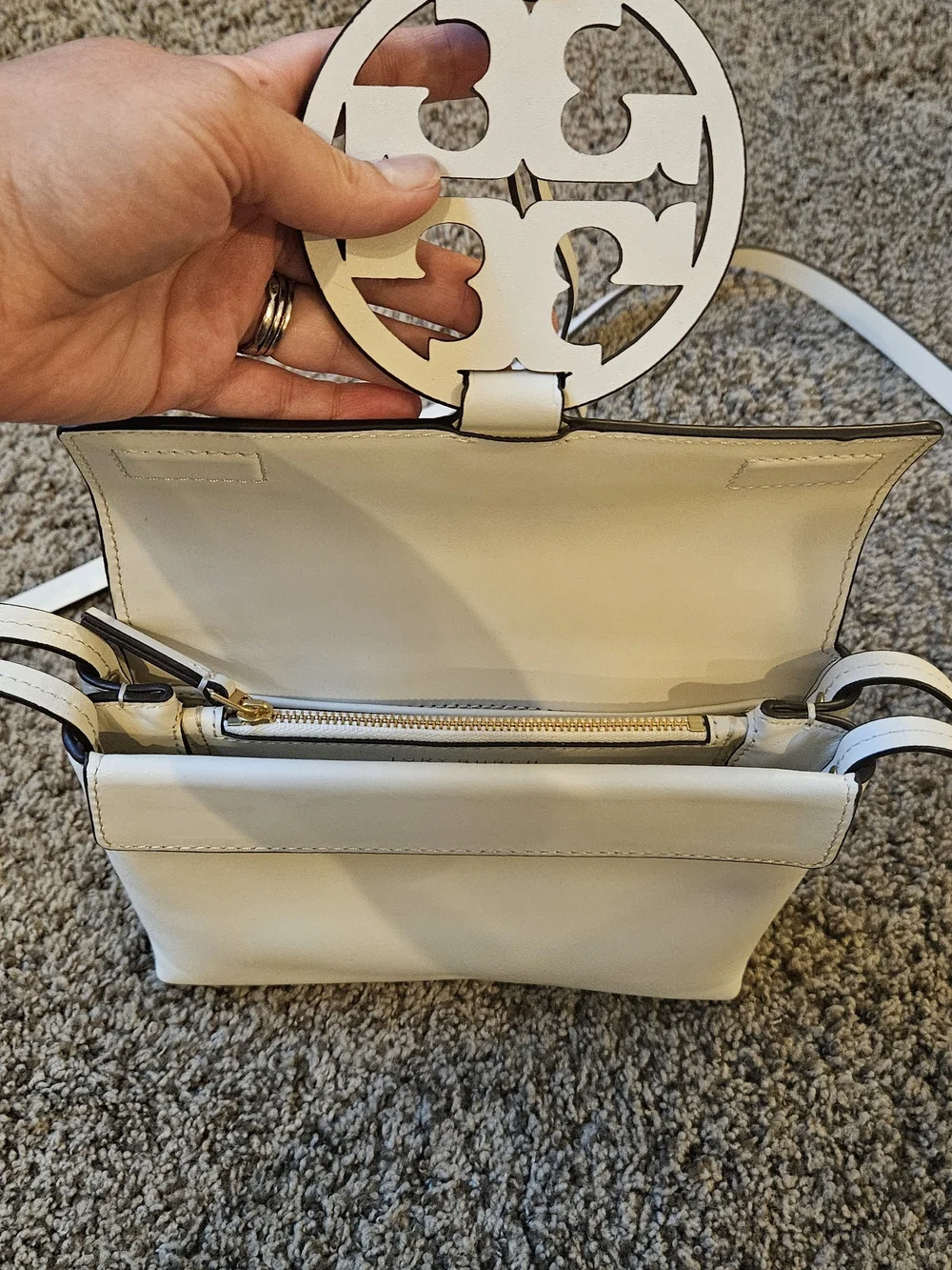 Tory Burch sleek white